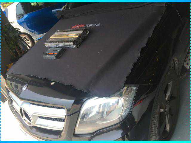 温州非同凡响13款奔驰GLK汽车音响改装FOCAL KRX2