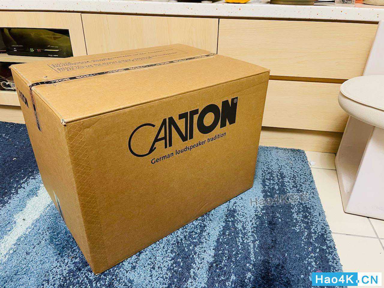 德国金榜Canton GLE 426.2音响开箱评测分享