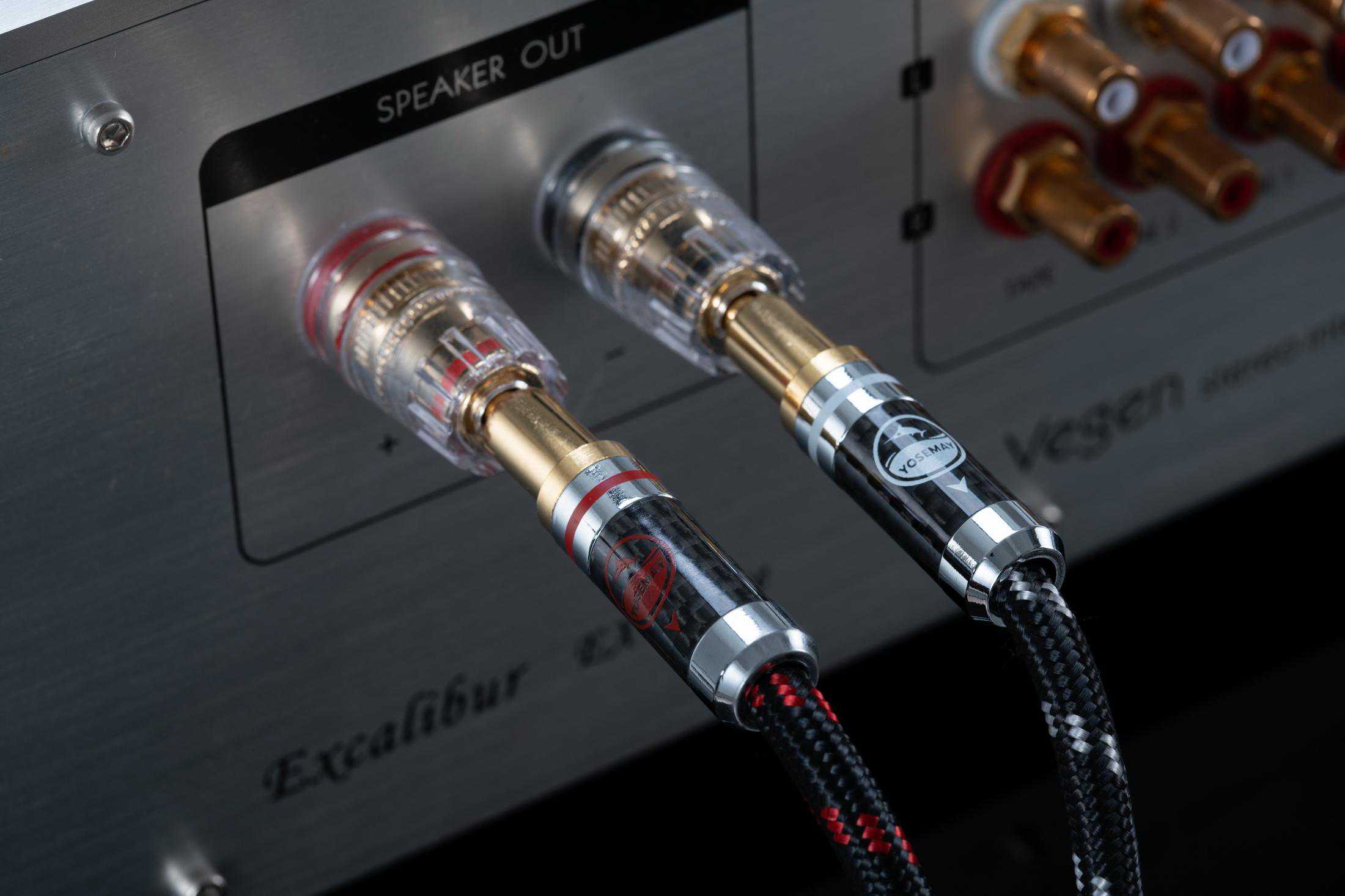 二进四出双线分音接法----音响喇叭线