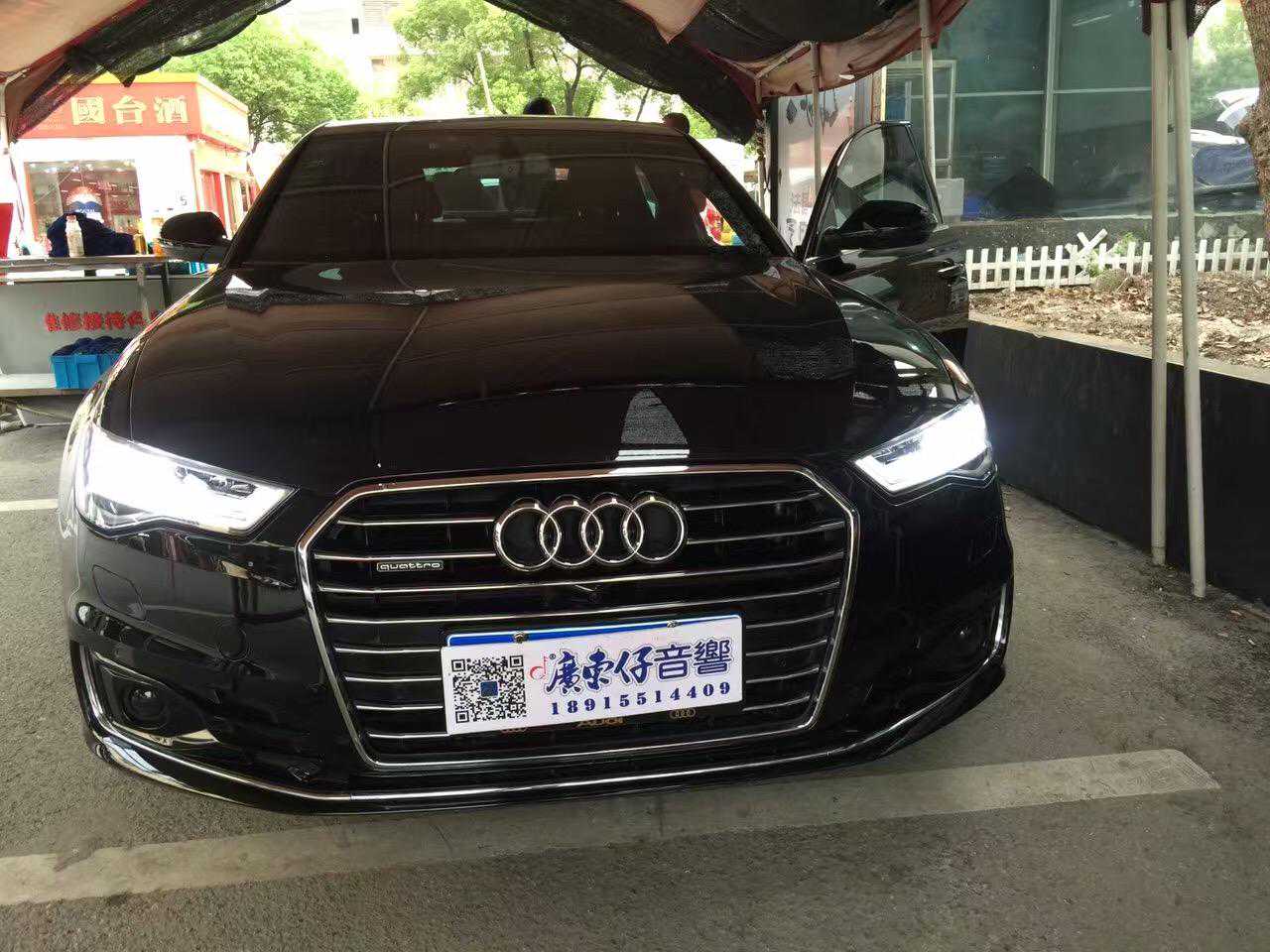 奥迪汽车音响升级UMISOUND优美声DSP功放DA470S