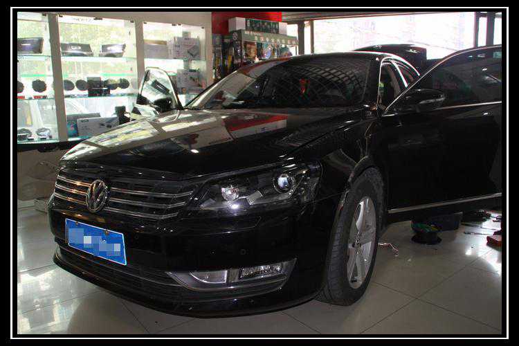 新帕萨特音响升级JBL