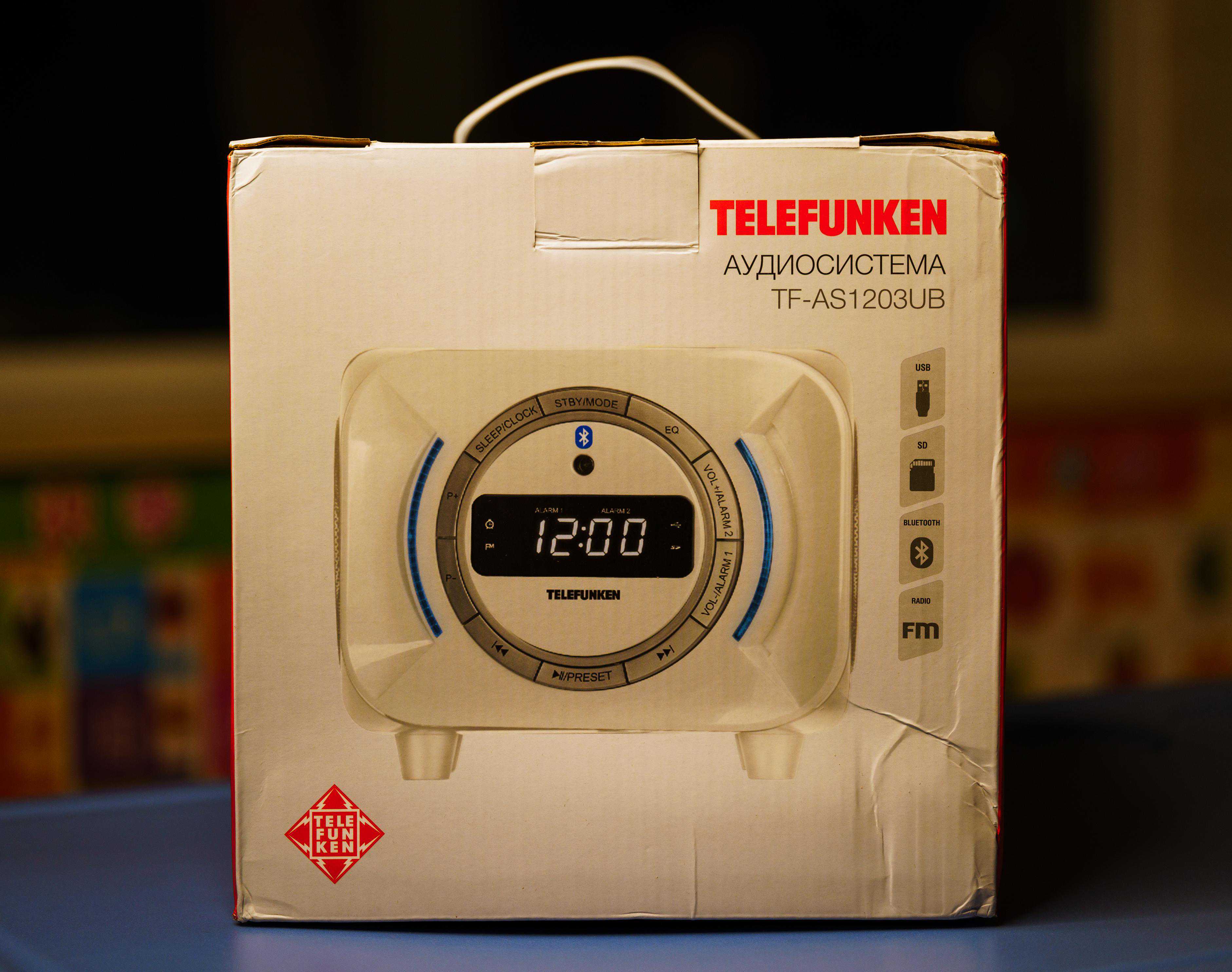 Telefunken百元级多功能蓝牙音箱开箱简测