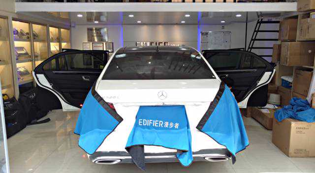 没有对比就没有伤害 奔驰E级音响改装 惠州银笛