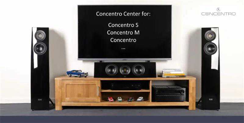 「新品」ELAC Concentro S503书架箱、Concentro Center中置音箱