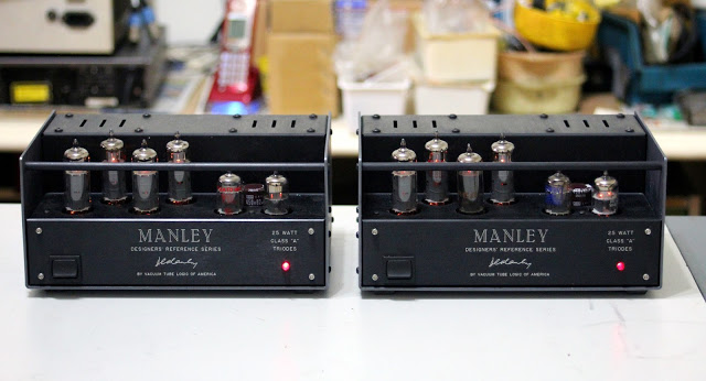 MANLEY 25W 美制后级，EL84并联推挽，将管子榨到极限的设计