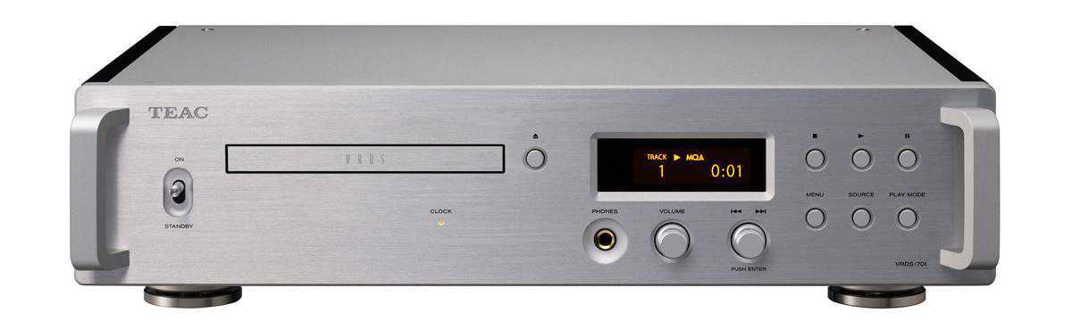 Teac 发布VRDS-701CD播放器：顶级VRDS搭配分砌式DAC