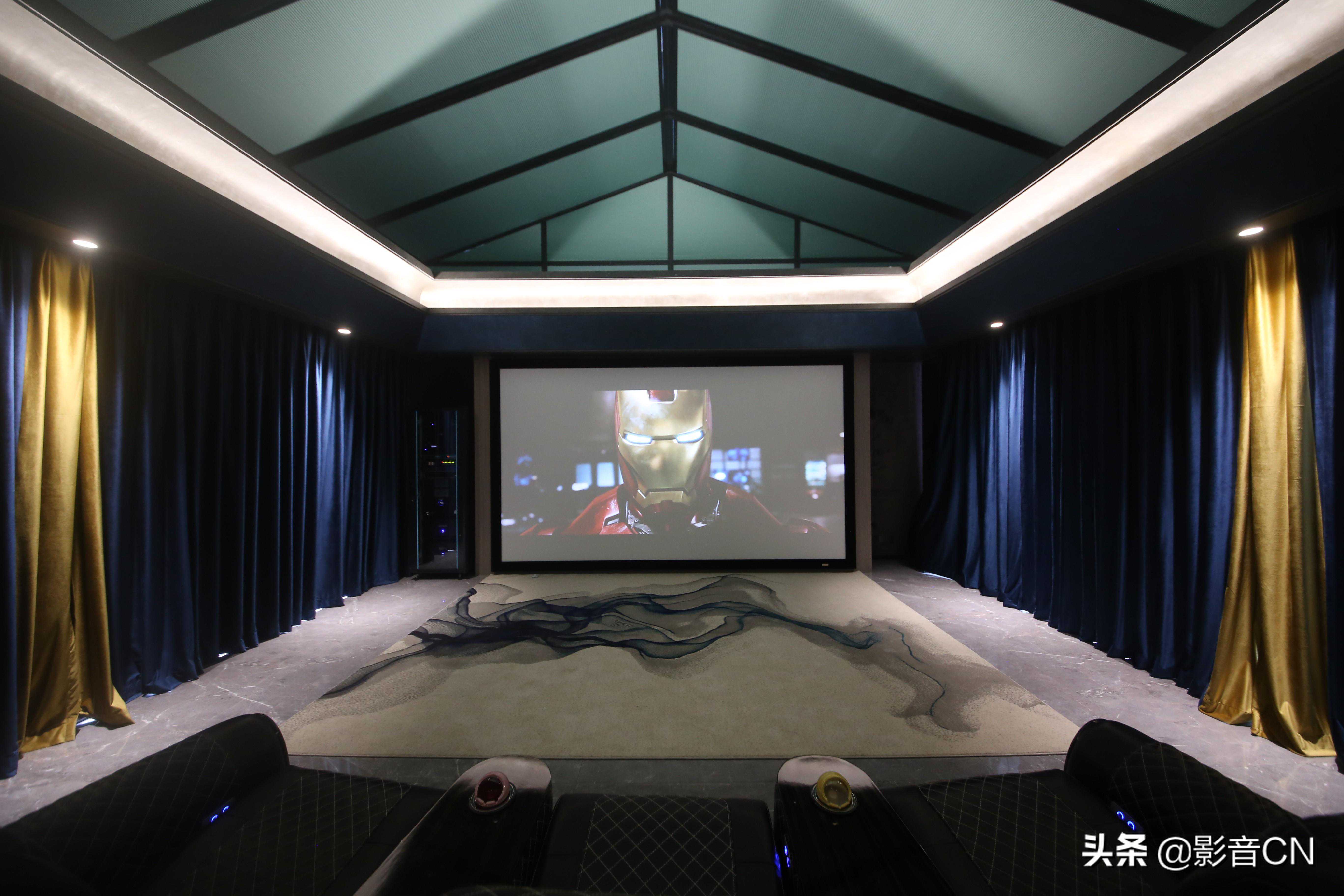 顺德龙江：7.1.2阳光房空中影院+全宅智能，新颖且独特的视听体验