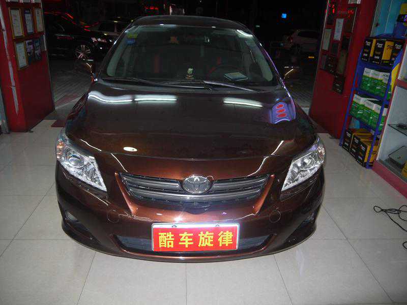 丰田卡罗拉汽车音响改装用经典的麦景图来话美丽的旋律