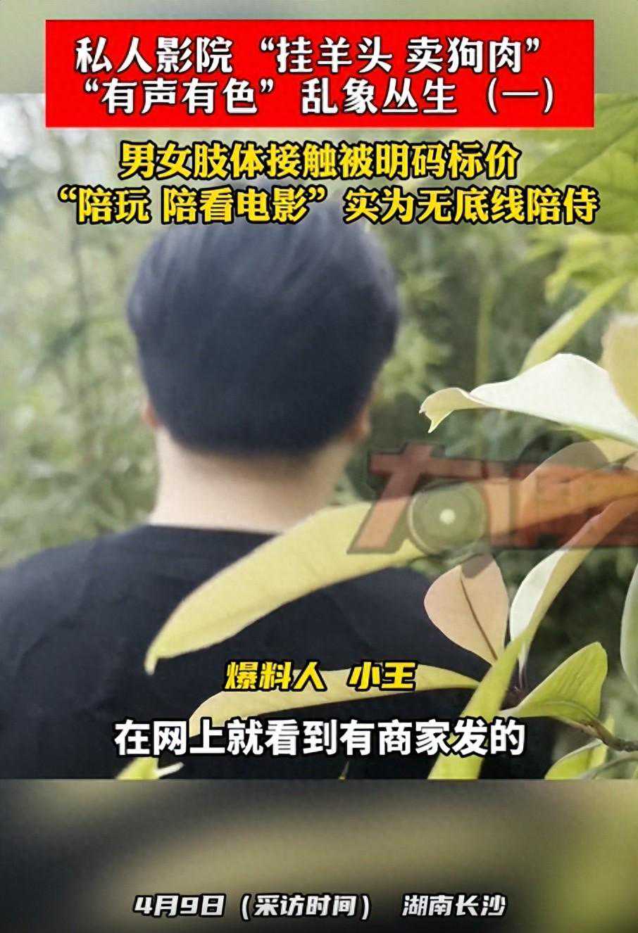 藏不住了！记者暗访私人影院暗含无底线陪侍，女服务员操作引热议